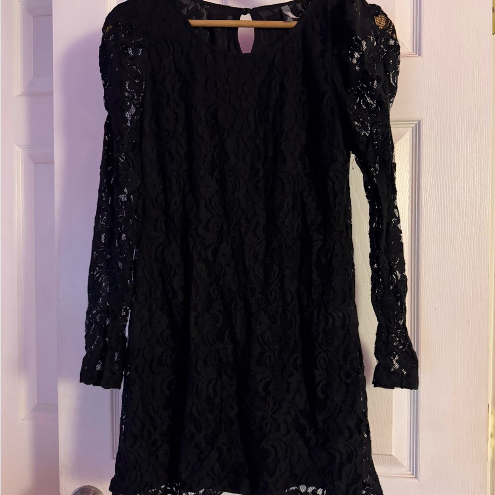 Charlotte Russe Black Lace Dress
